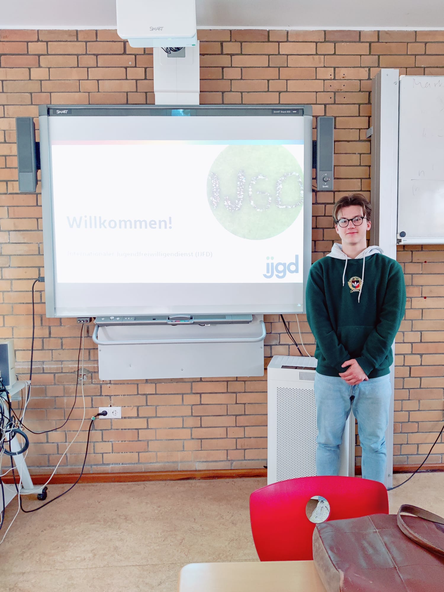Vorstellung am Career Day
